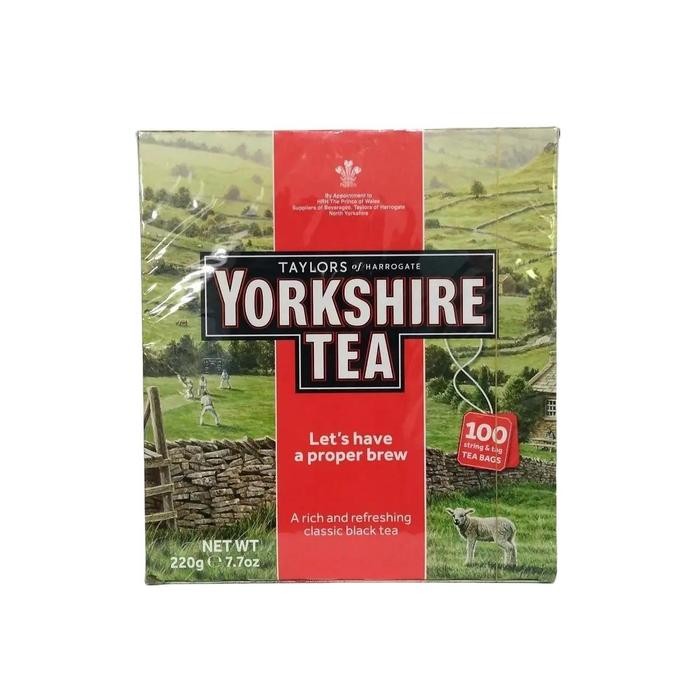 

Taylors Of Harrogate Yorkshire Tea 100 Tea Bags 220Gr/ Teh