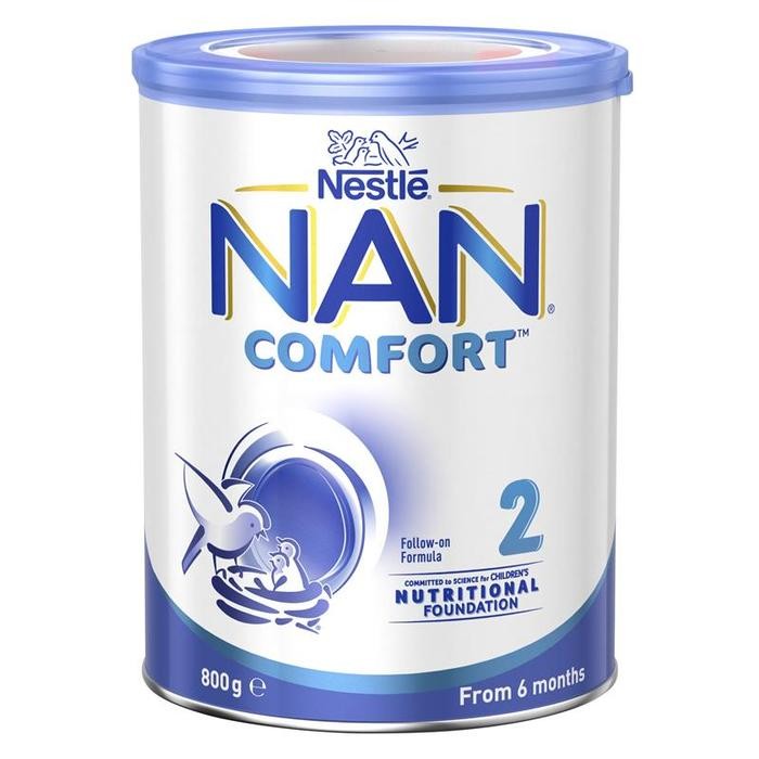 

Nestle Nan Comfort 2 From 6 Months 800Gr/ Susu Bayi/ Susu Bubuk