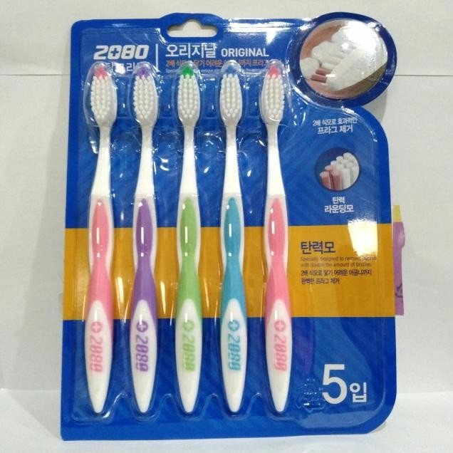 

2080 Original 5 Pack / Sikat Gigi ( Made In China )