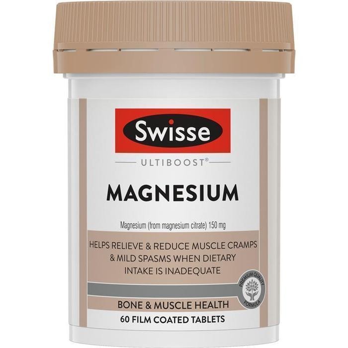 

Swisse Ultiboost Magnesium 60 Tablets