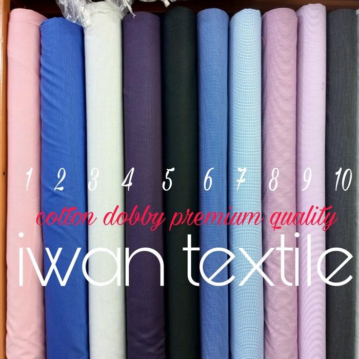 

Bahan Kemeja Kain Katun Dobby Premium Garment