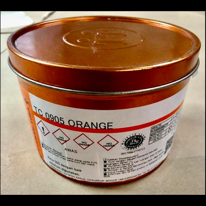 

Tinta cetak Cemani toka , TC 0905 Orange