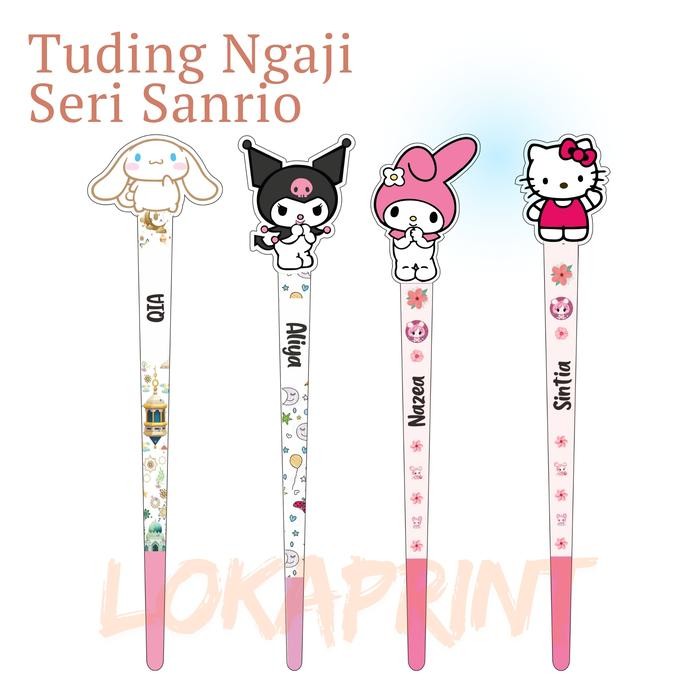 

New Tuding Ngaji/Kalam Mengaji custom Akrilik series Sanrio