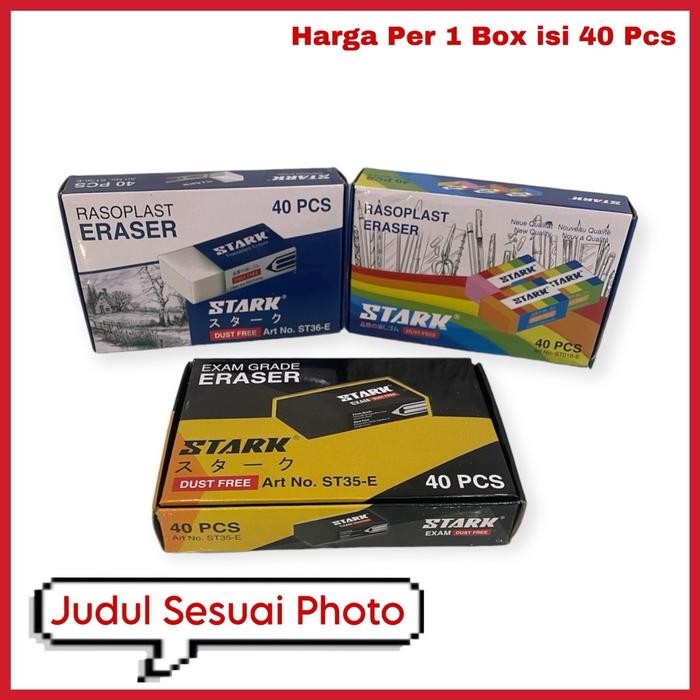 

New PENGHAPUS MURAH 1 BOX 40PCS