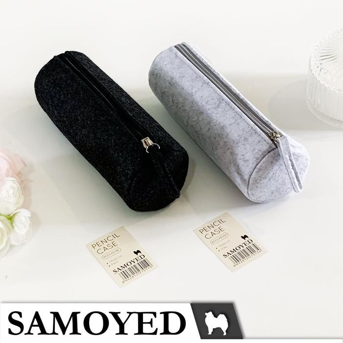 

New Tempat / Kotak Pensil / Dompet / Pouch Kain Felt Samoyed PCCS-F01