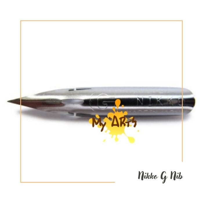 

New Nikko G Nib SATUAN Comic Pen Mata Pena Kaligrafi Dip Pen Calligraphy Nibs