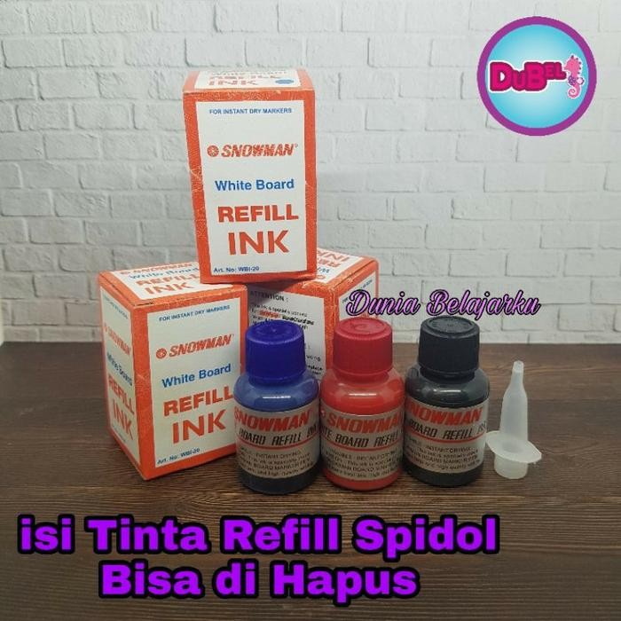 

New Refill Tinta Spidol White Board / Isi Tinta Spidol White Board