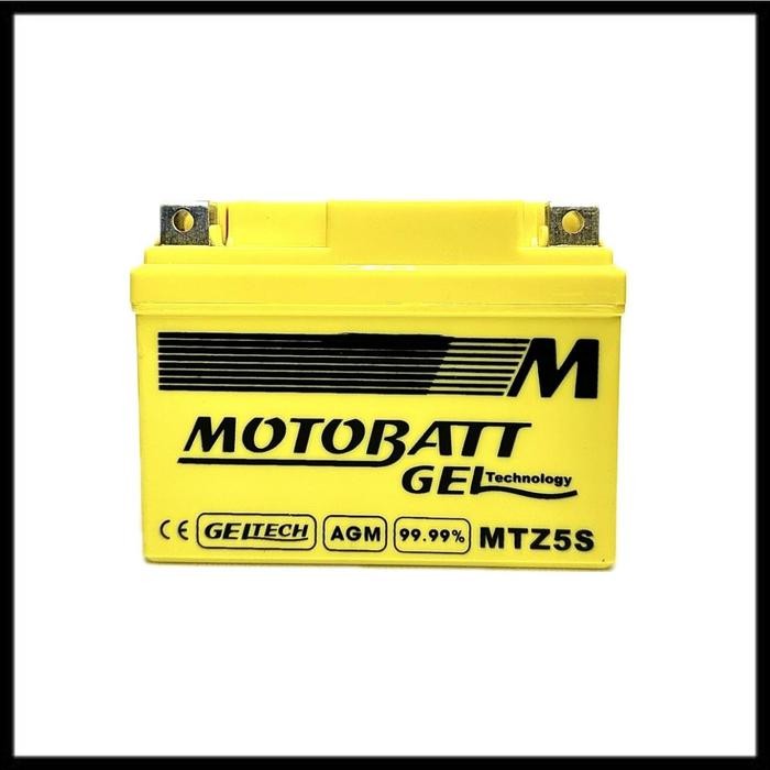 Aki Motor Yamaha Byson Motobatt Mtz5S Aki Kering