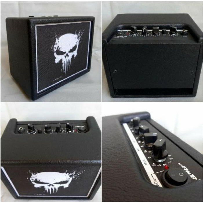 Baru Amplifier Mini Gitar & Bass Akustik Elektrik 5 Inch