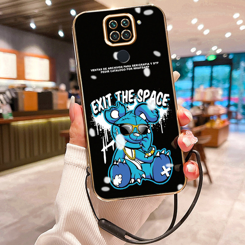 Casing Hp Untuk Xiaomi Redmi Note 9 Note 9s Note 9 Pro Case Casing pola Boneka beruang Kesing HP Ces