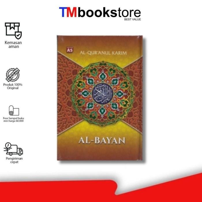 

PROMO QURAN AL BAYAN A5 HVS COKLAT NEW TMBOOKSTORE