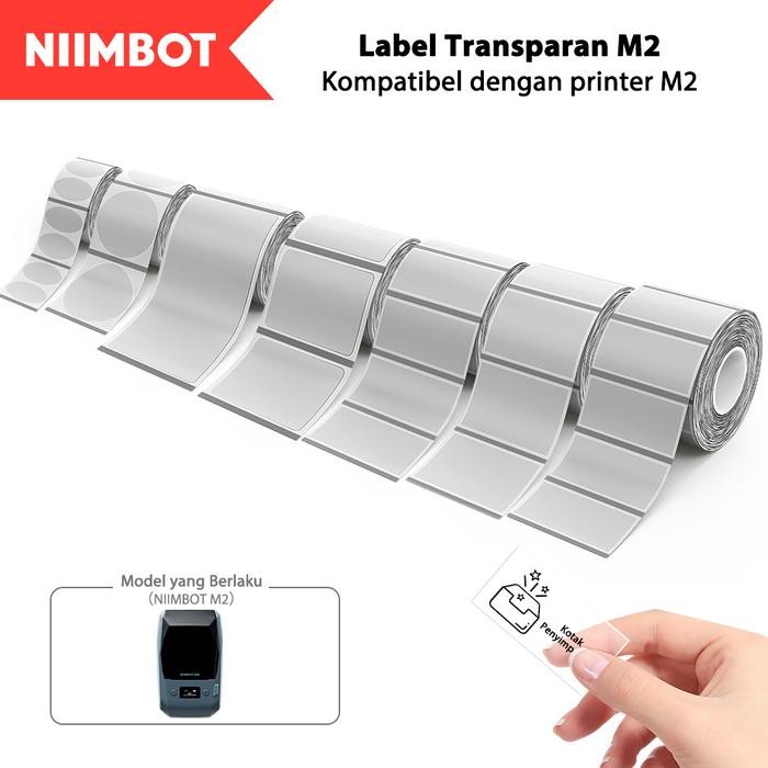

HARGA DISKON NIIMBOT M2 Stiker Label Transparan, Bahan PET Tahan Lama, Tahan Air, Penyimpanan Jangka