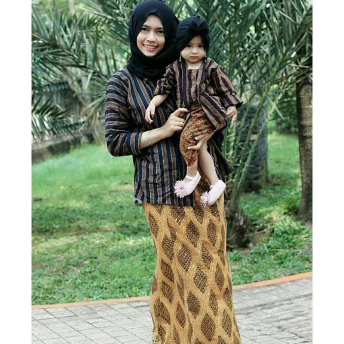 kebaya lurik wanita / kebaya Lurik Kutubaru / kebaya Lurik dewasa