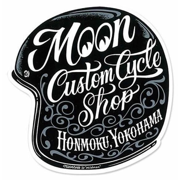 Stiker Model Helm Moon Eyes