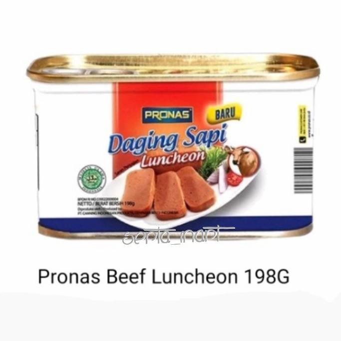 

Promo Pronas Beef Luncheon Meat 198gr - Daging Sapi Kaleng,Pronas Beef Luncheon Daging Sapi Kaleng