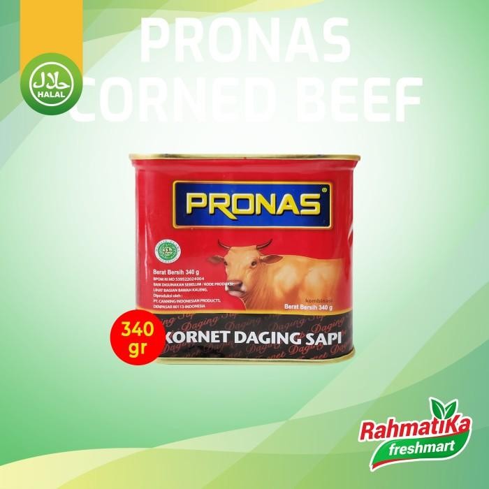

Promo Pronas Corned Beef / Kornet Daging Sapi 340 gram
