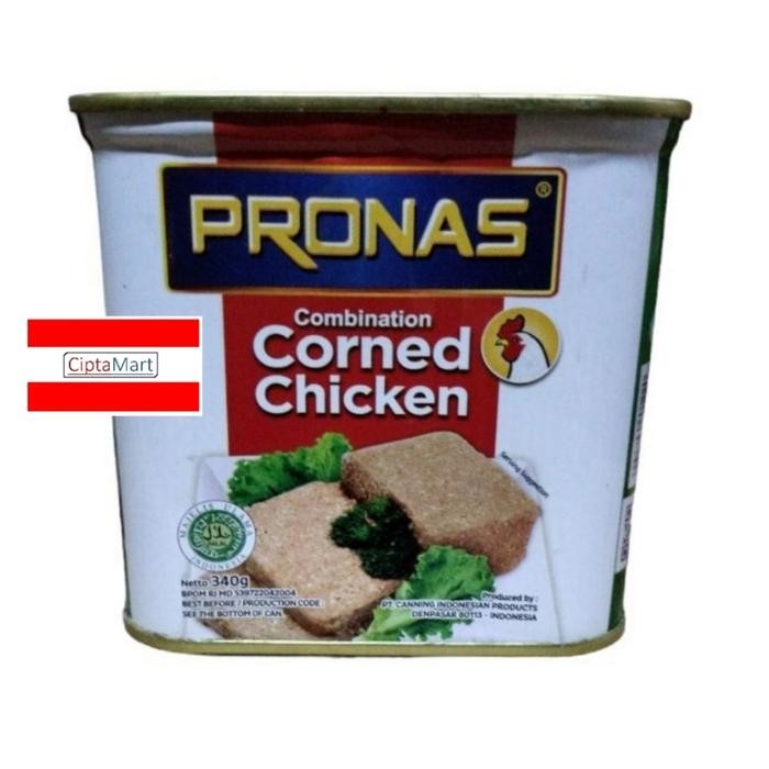 

Promo Pronas Kornet Ayam Kaleng 340gr Corned Chicken