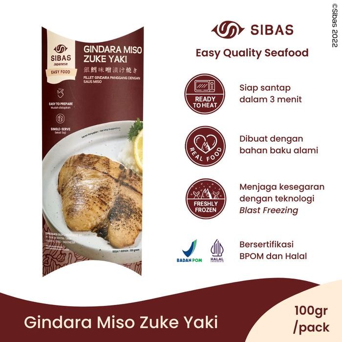 

Baru Gindara Miso Zuke Yaki Frozen Food Ikan Panggang Jepang SIBAS RTH