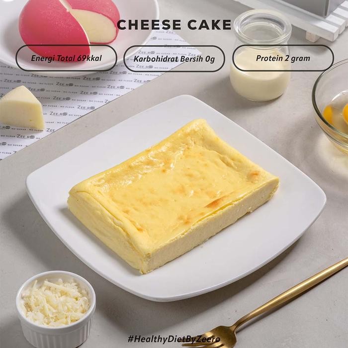 

Baru Zeero Cheesecake No Sugar No Flour Keto Low Carb