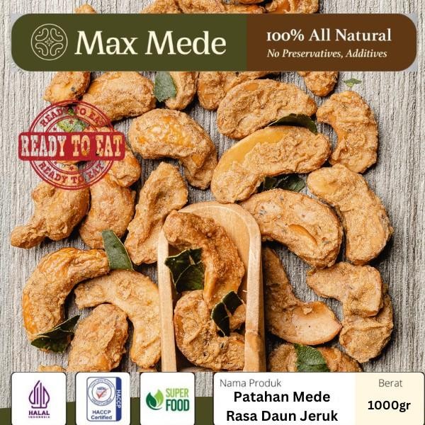 Baru Max Mede Snack Kacang Mede Daun Jeruk 1000gr