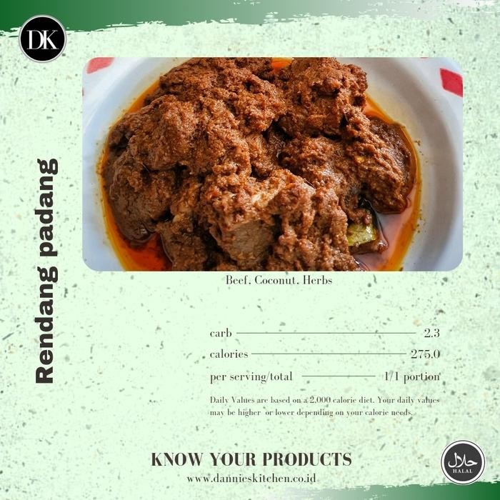 

Baru Rendang Padang Low Carb