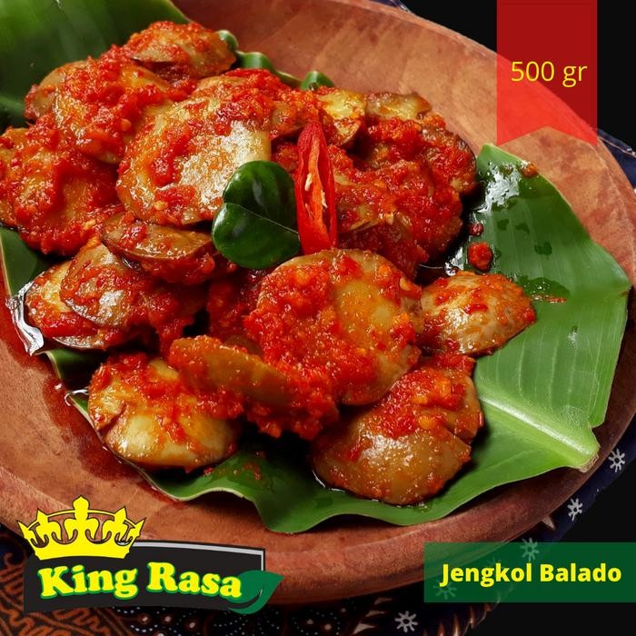 Baru Jengkol Balado Padang 500gr - Makanan Frozen Pedas