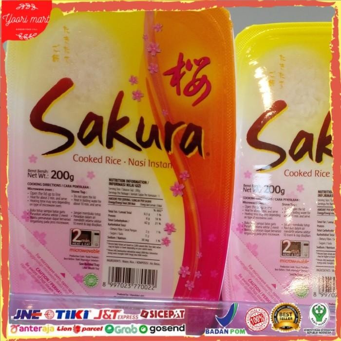

Baru Sakura Cooked Rice Nasi Instan 200gr - Made in Japan