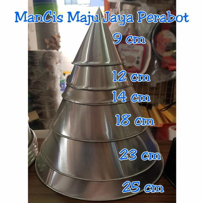 

Baru Cetakan Nasi Tumpeng Model Kerucut 25 cm