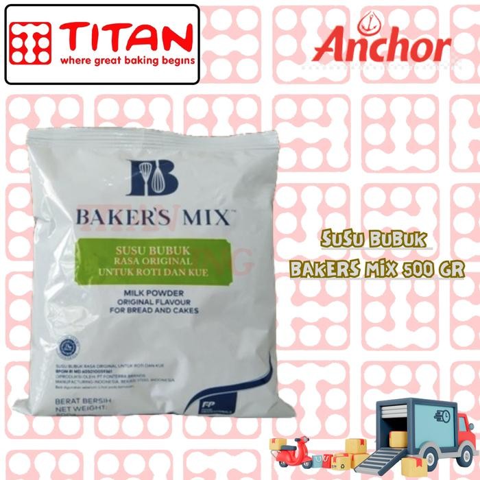 

Baru Susu Bubuk Bakers Mix 500gr - Untuk Kue & Minuman