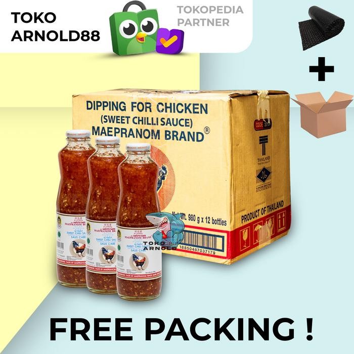 

Maepranom Sweet Chili Sauce 1 Ctn Isi 12 Pcs / Saus Thailand Maepranom