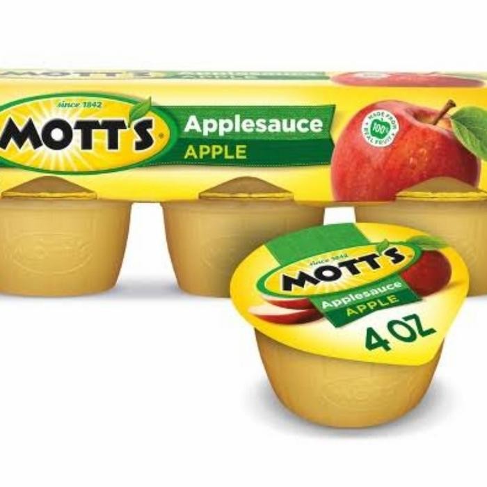 

Mott's Motts Apple Sauce Saus Selai Buah Apel Applesauce 6 Cups