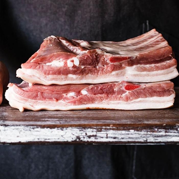 

Baru Samcan / Pork Belly Skin Off Premium 500gr