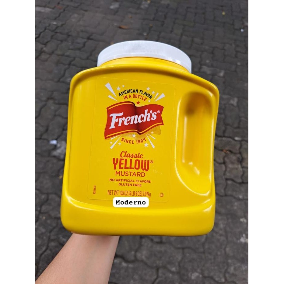 

French French's Classic Yellow Mustard 105oz / 2,98kg