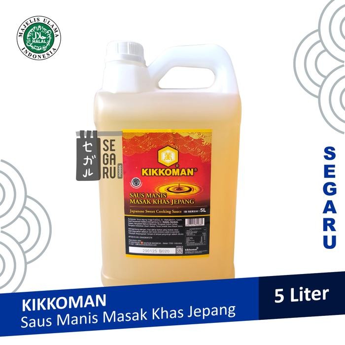 

Kikkoman Japanese Sweet Cooking Sauce Mirin Halal 5 Liter
