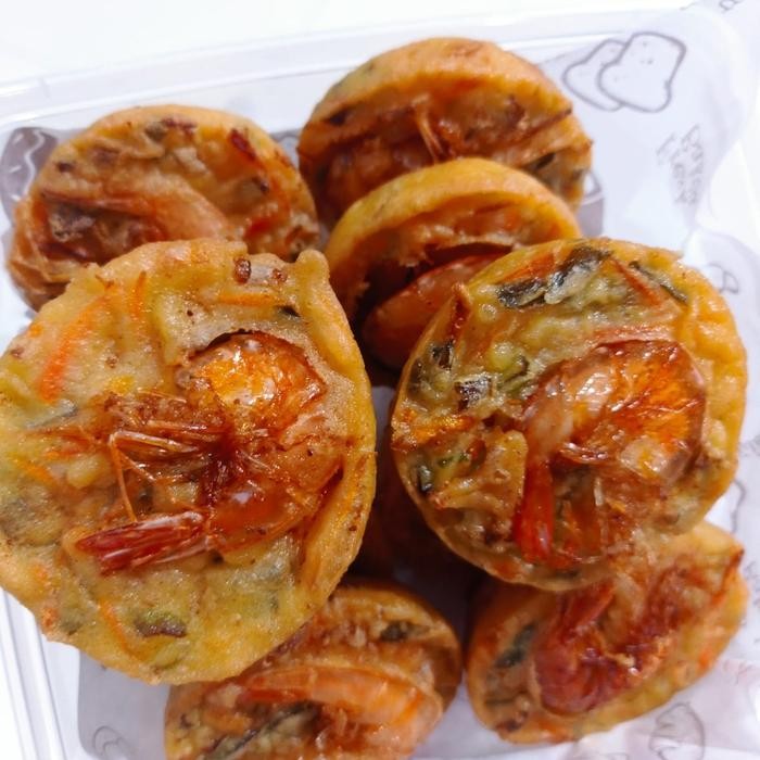 

Baru Bakwan Udang He Pia 10pcs/Pack - Cemilan Goreng