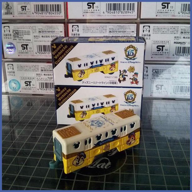 Tomica Disney Resort Sea Middle Car 15Th Anniversary Chip Dale