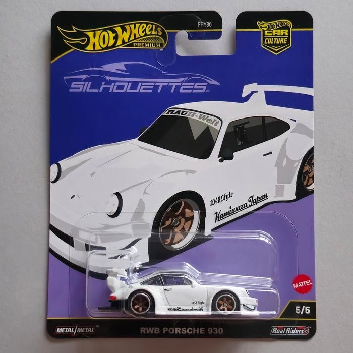 Hot Wheels Premium Silhouette Rwb Porsche 930