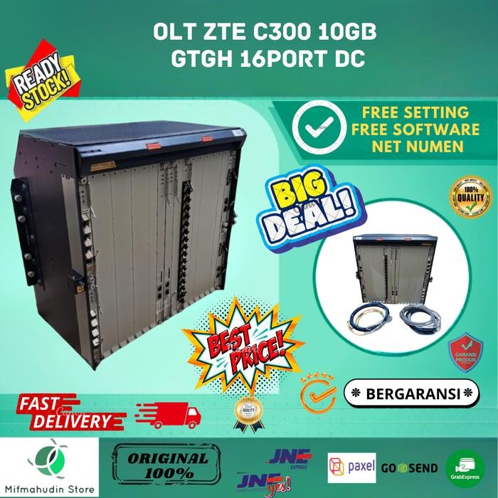 OLT ZTE C300 10GB GTGH 16PORT DC