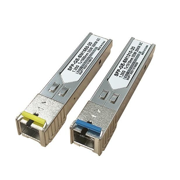 MODUL SFP 1.25G SINGLE MODE TX 1310 / RX 1550 SC , 1 s/d 20 KM