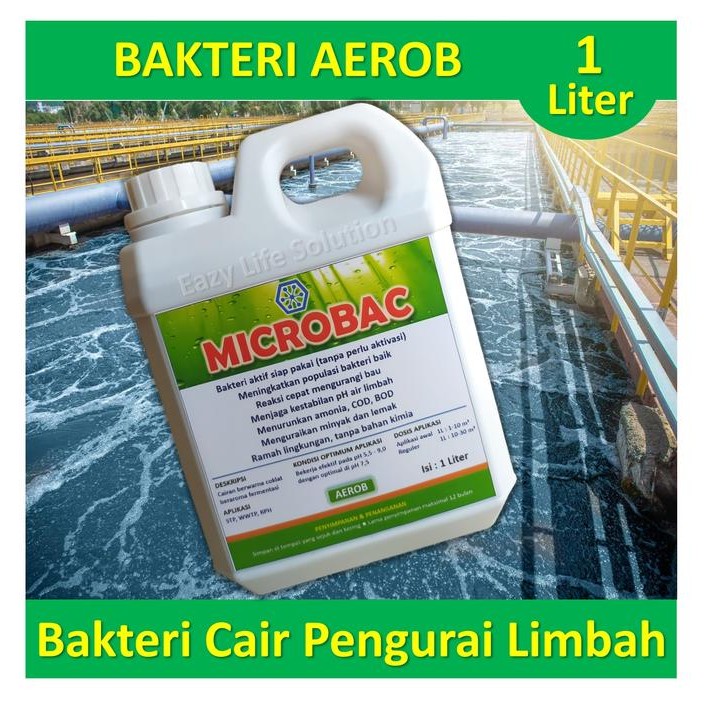 BAKTERI AEROB MICROBAC BAKTERI PENGURAI LIMBAH CAIR IPAL MICROBAC