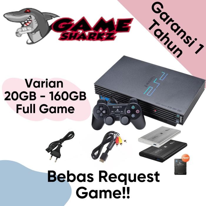 Ps2 playstation 2 Hardisk 80Gb full games