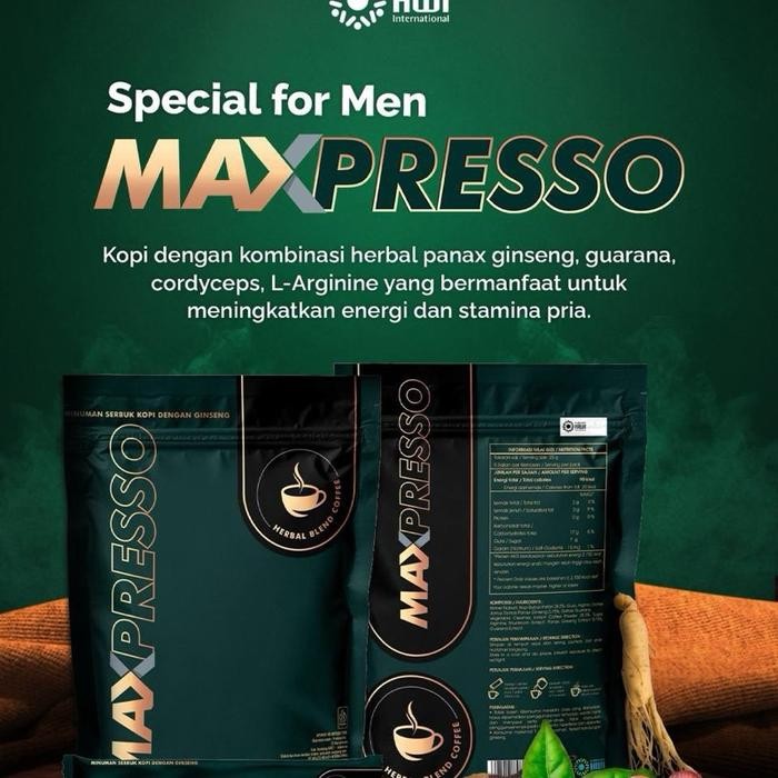 

MAXPRESSO KOPI STAMINA untuk laki laki dan wanita Coffee