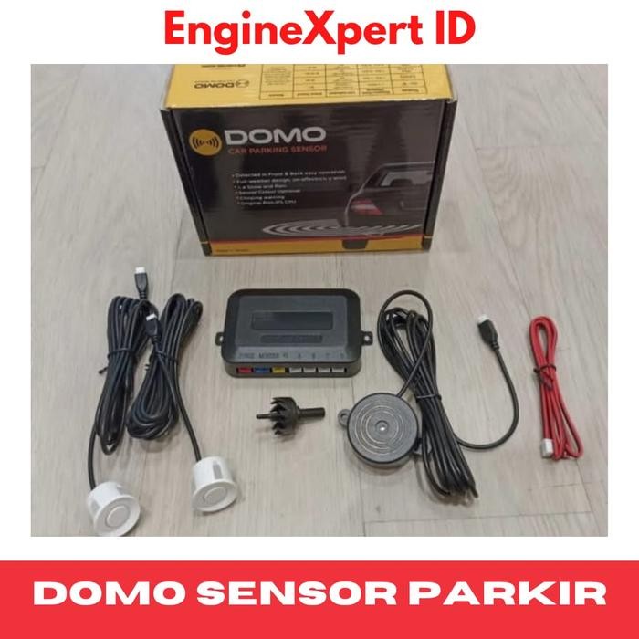 DOMO SENSOR PARKIR MOBIL - PUTIH