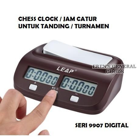 Termurah Profesional Chess Clock / Jam Catur Digital Standar Turnamen