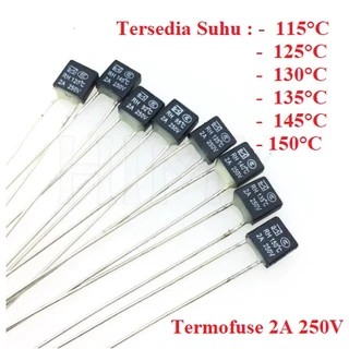 

Thermofuse Termofuse Fuse Kipas Angin Thermal Fuse 250V 2A
