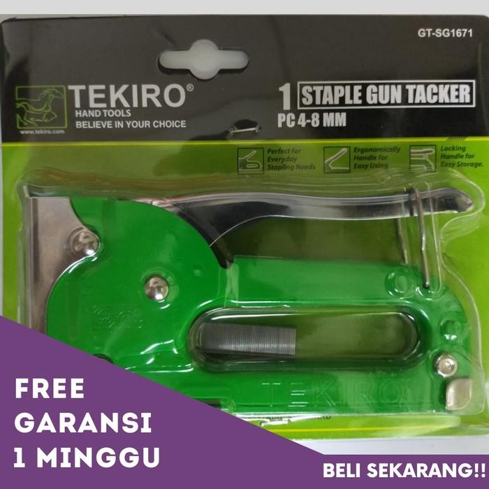 staples standar tekiro ukuran 4-8mm / staples tembak tekiro 4-8mm