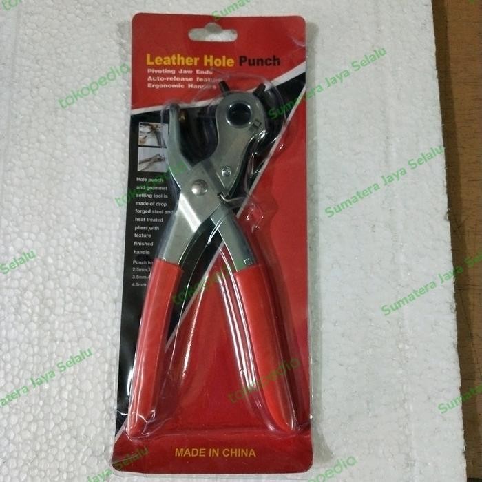 TANG PELUBANG PEMBOLONG KULIT TALI PINGGANG GESPER SABUK ALAT PLONG