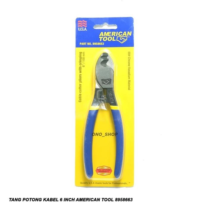 Tang Potong Kabel 6 Inch American Tool 8958663