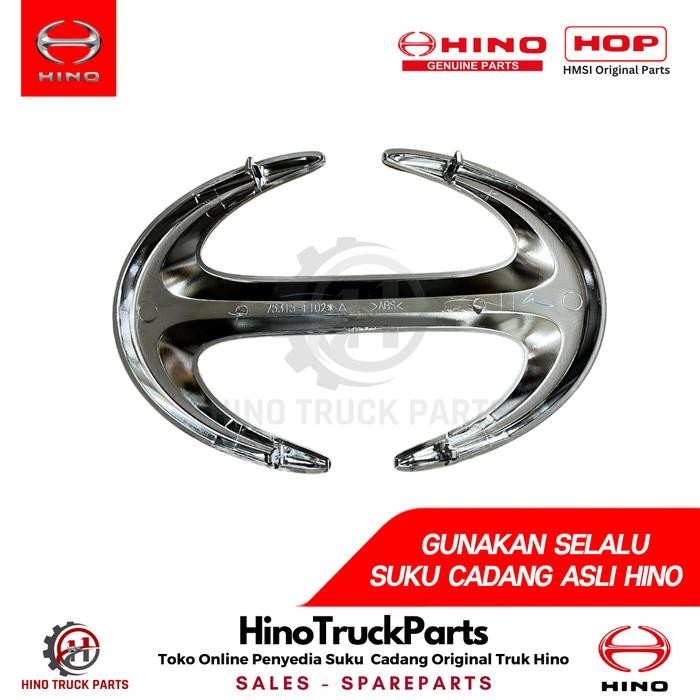 Emblem Hino Dutro Euro 4 Logo Hino Dutro Euro 4 Asli