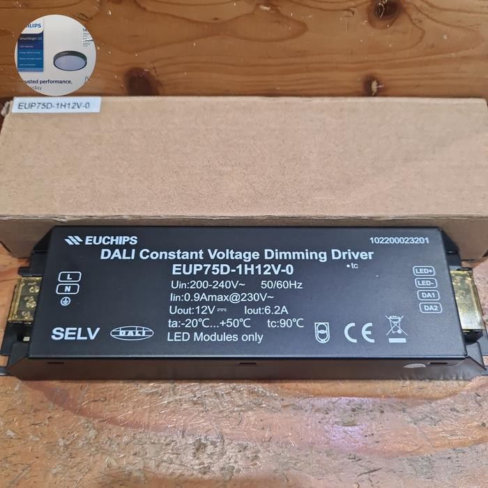 euchips EUP75D-1H12V-0 Dali dimming driver